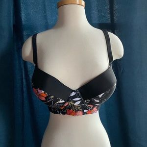 Cupshe Longline Floral Bikini Top OX